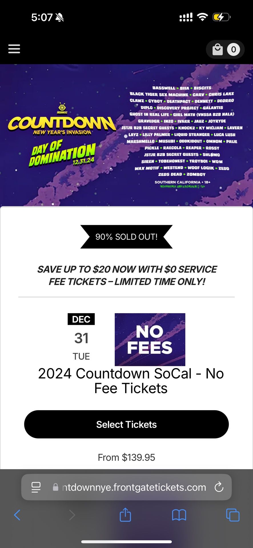 Countdown NYE