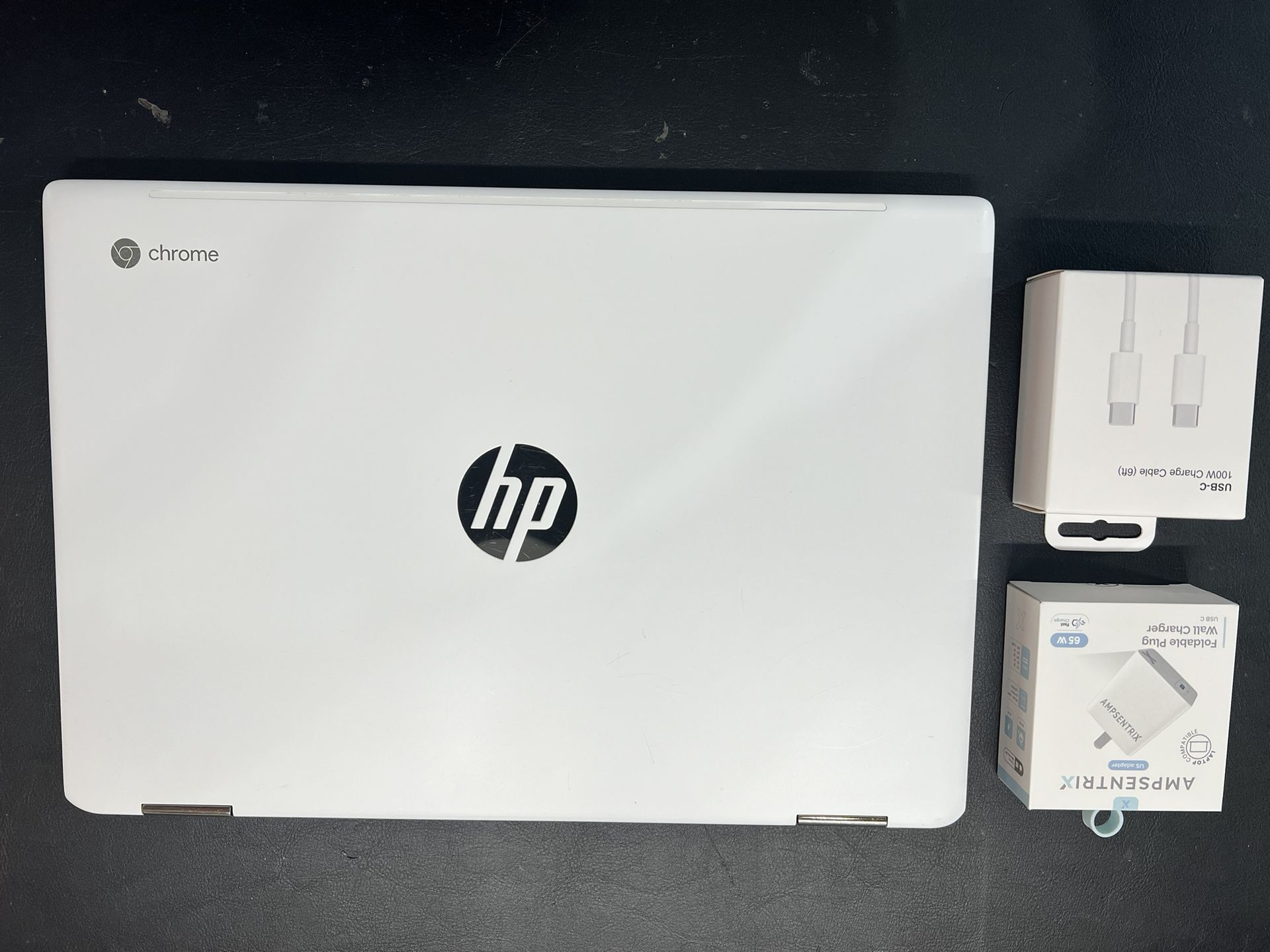 HP Chromebook 360x 14” bundle ( charger Bundle )