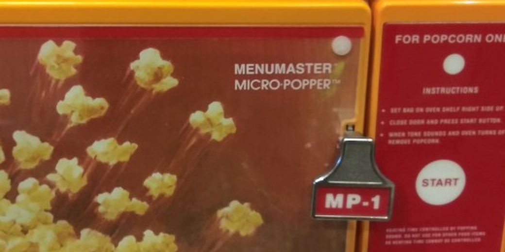 Menumaster Micro-Popper Microwave oven p