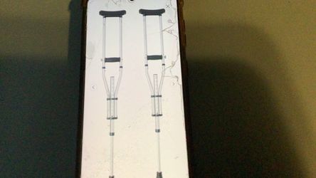 Crutches 5’10 to 6’6