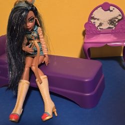 Monster  High Doll And Furniture Big bundle 