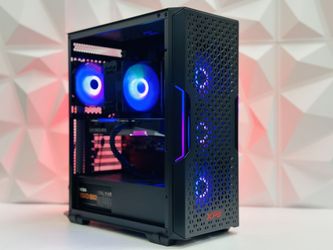FOX 48  -  100 DAYS NO INTEREST | FOX CUSTOM GAMING PC | DESKTOP | RIG | AMD RYZEN 5-5600X | 16 GB DDR4 RAM | RTX 4060 | 1 TB SSD | WINDOWS 11