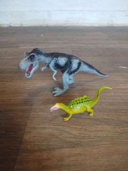 Plastic toy dinosaur