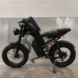 48V/750/1000W Electric E-Bike/Dual Batteries/30mph/30-60 Miles Range