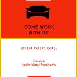 Auto Mechanic Position 