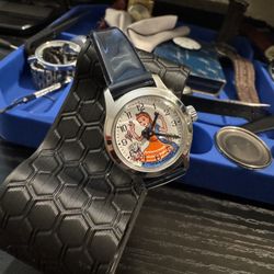 Alice in Wonderland Mechanical Watch (From 1960s)