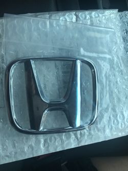 Brand new front honda logo for civic or element 2006-2008