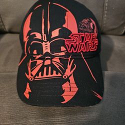 Star Wars Darth Vader Hat Cap Baseball Style Black Pink Youth Adjustable Size 