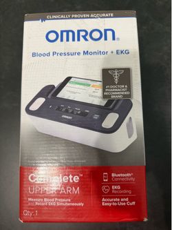 Blood pressure monitor plus EKG