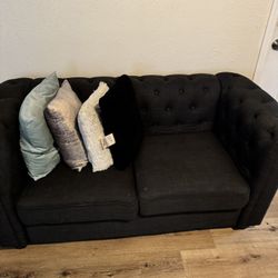 Charcoal Loveseat