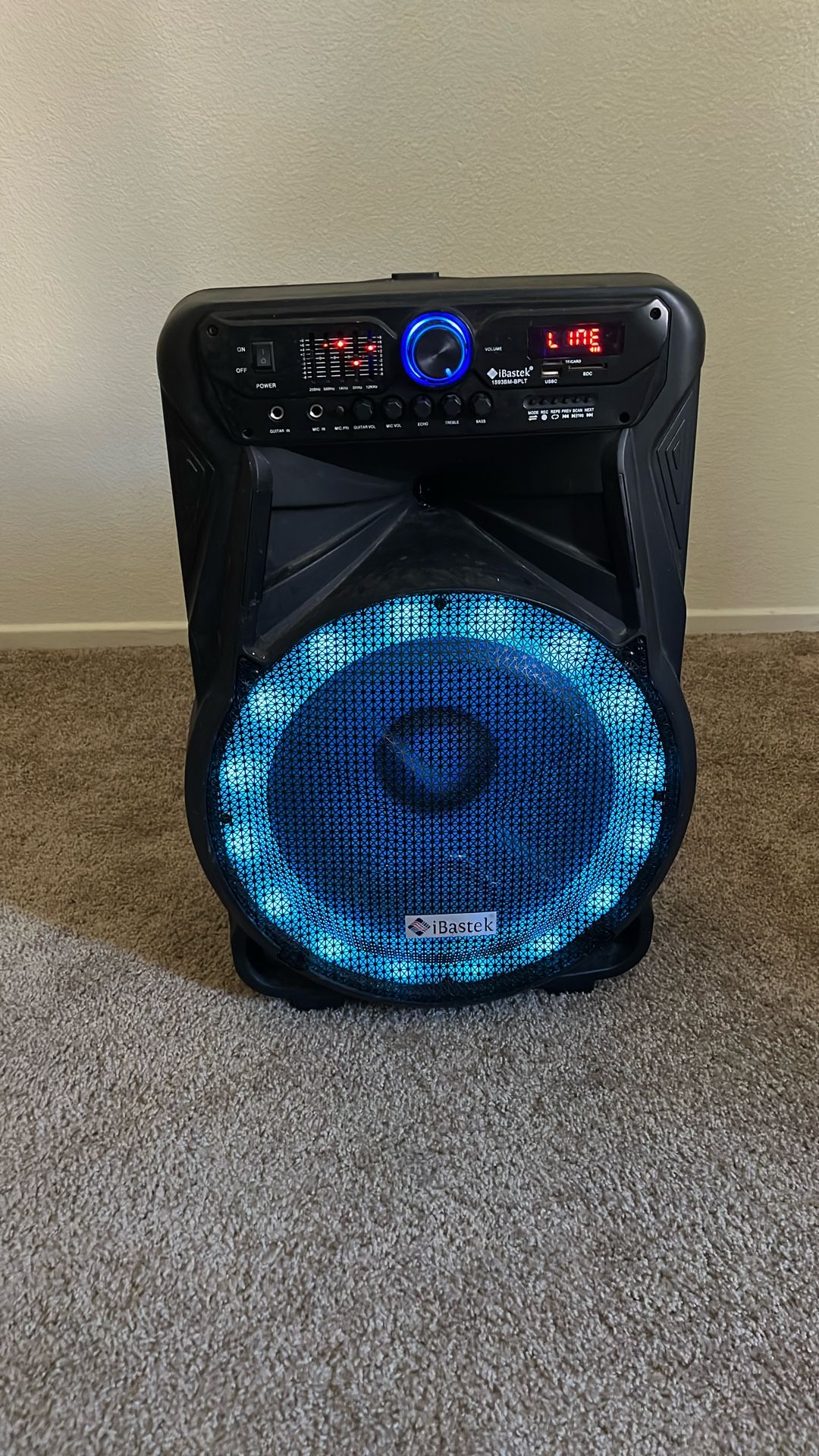 Ibastek 1593bm bplt 15 Inc Speaker Pa Speaker System