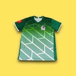 Vintage Mexico vamos con todo soccer jersey 