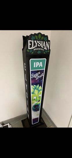 Elysian IPA Metal Post Display