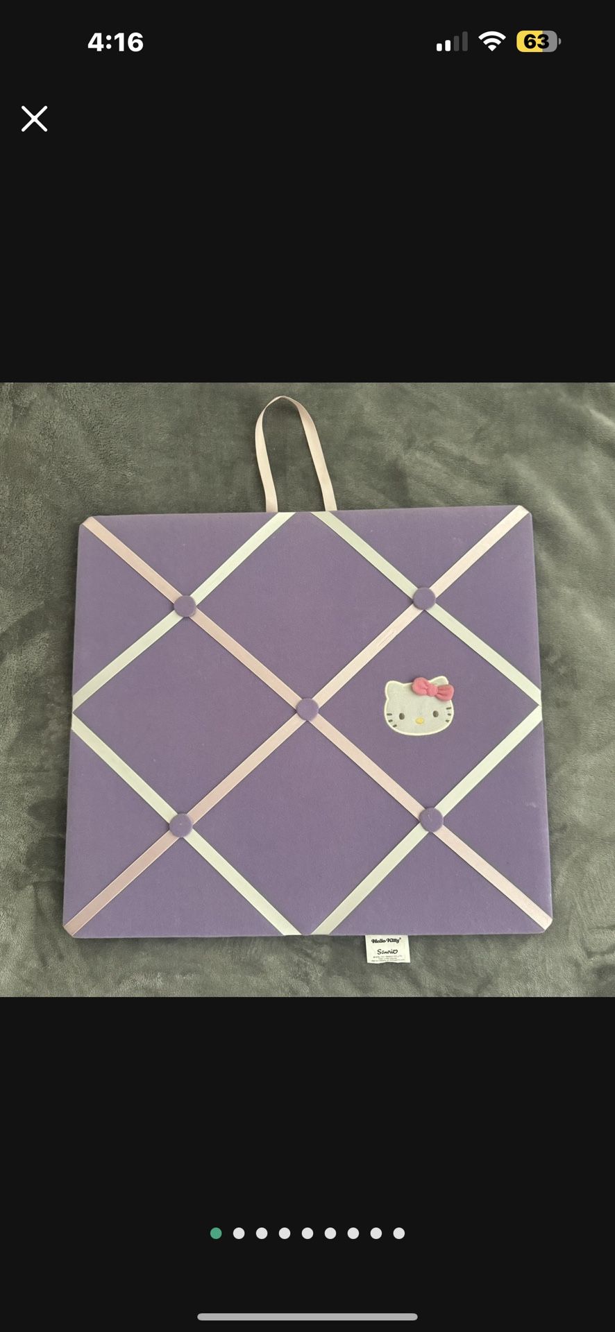 Hello Kitty Tac Board