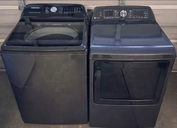 Samsung Washer and GE Dryer Set