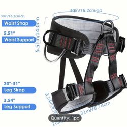 Climbing belts, Safety Belt for Climbing Rock ,Climbing Rappelling Tree  new $50 firm n Lakeland 