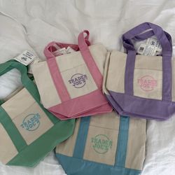 Trader Joe’s Mini Tote Bags (Multiple Colors) – $20 Each