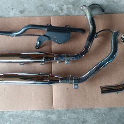 Stock sportster 1200 exhaust good shape make offer