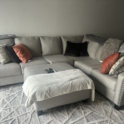 Sectional Sofa And Ottoman For Sale 