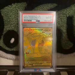 Psa 10 Gold Charizard Phantasmal Flames