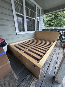 Bed Frame And Mattress 
