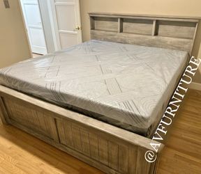 King Bed and Memory Foam Mattress