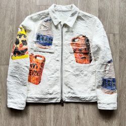 Givenchy x Josh smith Collab Size L Denim Jacket 