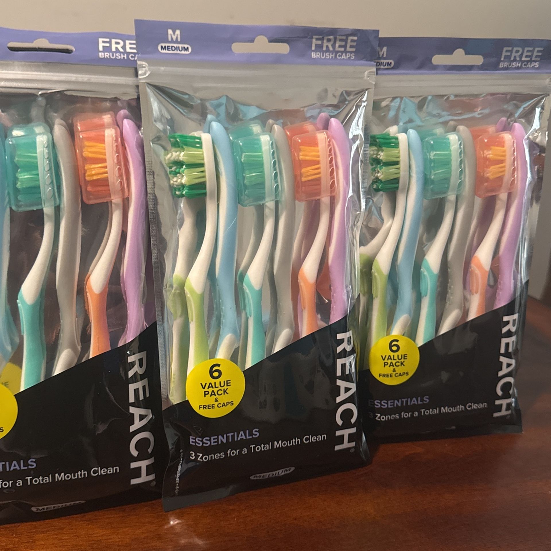 Reach Toothbrushes 6pk