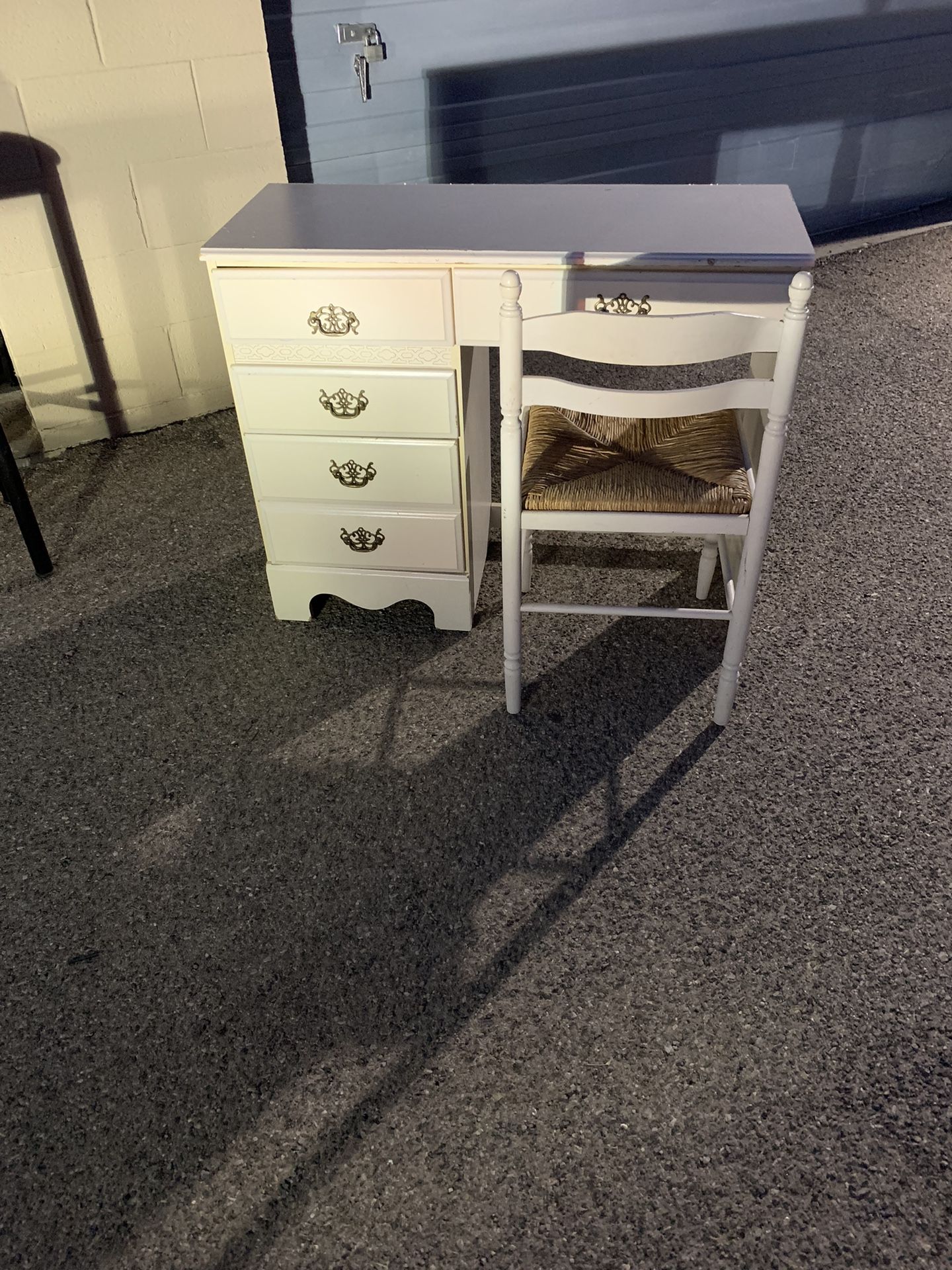 3 DRAWER VANITY DESK WITH CHAIR- $199