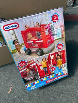 Little Tikes Firetruck Bouncer Inflatable