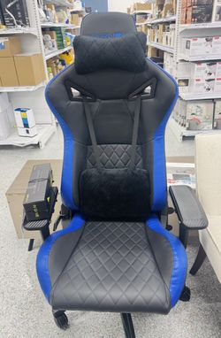 Legend Gaming Chair Blue and Black X002KKMMIH