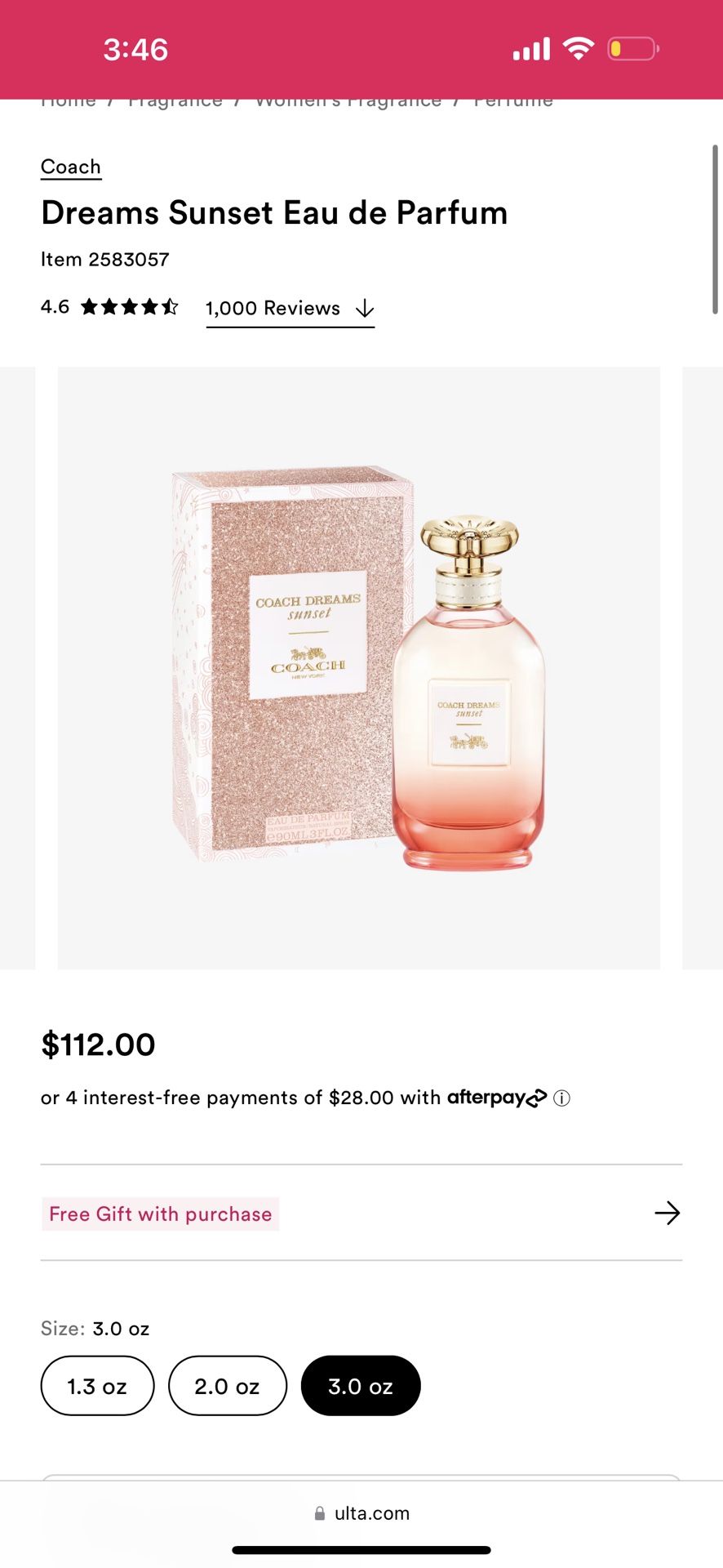 Coach Dreams Sunset Parfum,All Products : American Fashion Style Bags On Sale