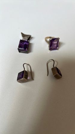 Amethyst jewelry
