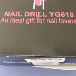 Brand New Electric Nail Drill With Accessories Purple Great For Nail Lovers 