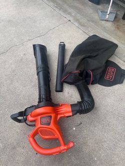 BLACK+DECKER 12 AMP 250 MPH 400 CFM Corded Electric 3-In-1 Backpack Leaf Blower, Vacuum & Mulcher