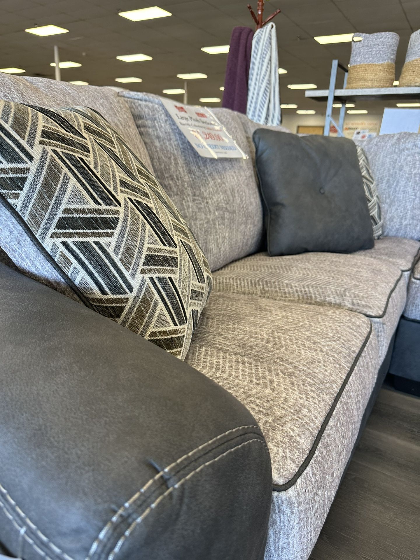 BLACK FRIDAY SAVINGSLarge PLUSH UShape Chaise Sectional by Ashkey