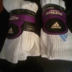 Adidas Woman's Socks 2 For $10.00