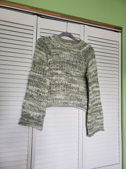 Universal Thread Bell Sleeve Chunky Sweater 