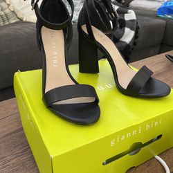 NIB Gianni Bini Black Heels Size 7.5