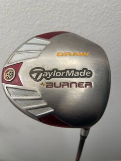 TaylorMade Burner Draw 10.5° driver with the original Fujikura REAX shaft