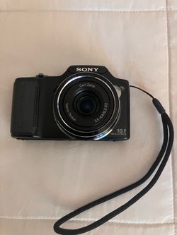 Sony Cyber-shot DSC-H20 10.1MP CCD Digital Camera 10x Zoom TESTED + Accessories