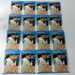 1987 Fleer Update RC #U-37 MIKE GREENWELL - RED SOX - ROOKIE Lot of 16