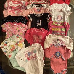 Infant Girl Clothes Size 3~6 Months - A lot Of Stuff!!! 