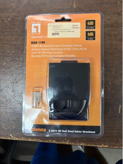 LevelOne WAN-1160 Dual Band Indoor Directional Antenna - NEW Sealed