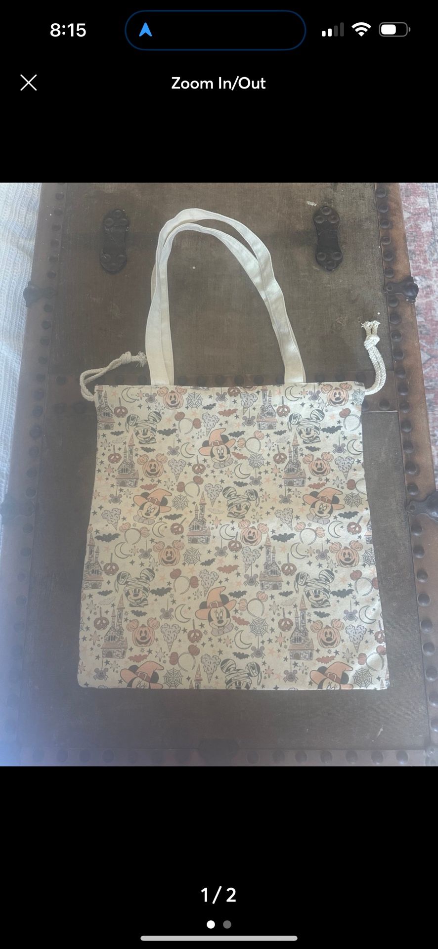 Disney Halloween Tote Bag