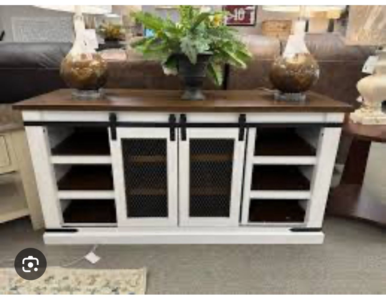 Tv Stand With Space For Fireplace Ashley’s Furniture