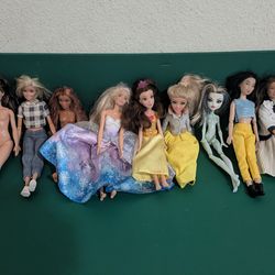 Barbie/Disney dress up doll set #2