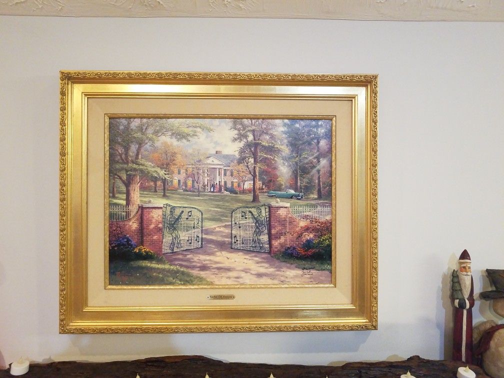Thomas Kinkade Graceland 50th Anniversary