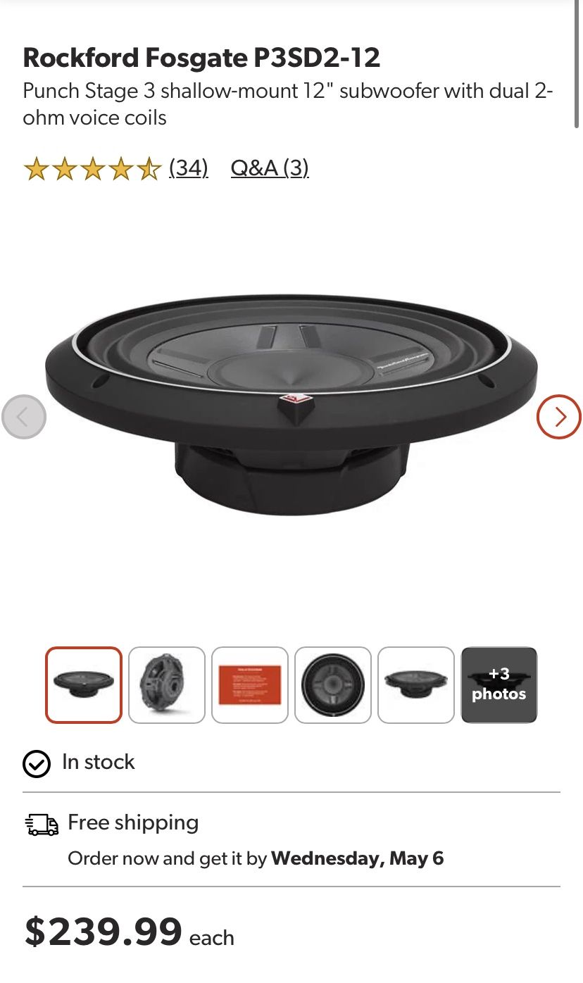 Subwoofer