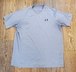 Under Armour - Mens - Large (Loose) - Tech Tee - Short Sleeve Shirt - Polyester - Gray - Style# 1228539
